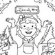Preview of Advent Coloring page about joy