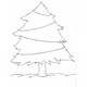 Christmas Tree Coloring Page for Kids