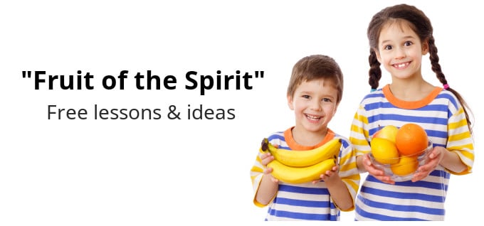 With our Fruit of the Spirit for kids Sunday School Curriculum, children kids will learn about the Holy Spirit and His work in their lives. Each lesson includes adaptable activities, so you can teach the main idea even if your time is limited.