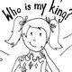 who is my king coloring page