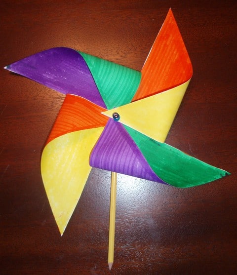 pinwheel craft idea