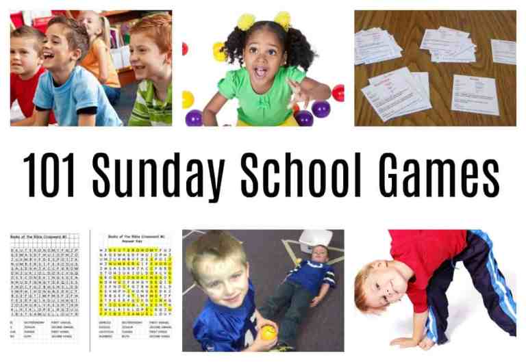 101 Sunday School Games to make Bible learning fun for Kids