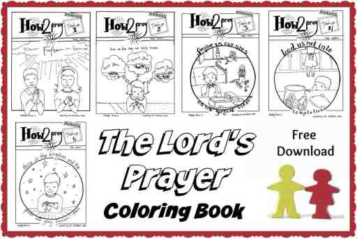 The Lord's Prayer Coloring Pages